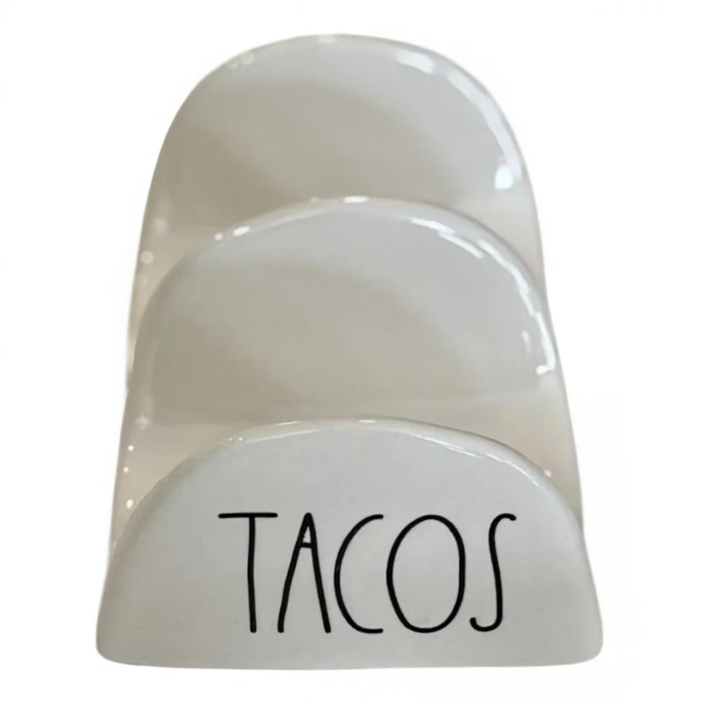 Rae Dunn Taco Holder and Bowls Set - Picture 2 of 5